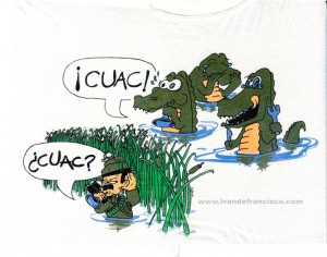 Unos cocodrilos diciendo cuac hace 10 años.